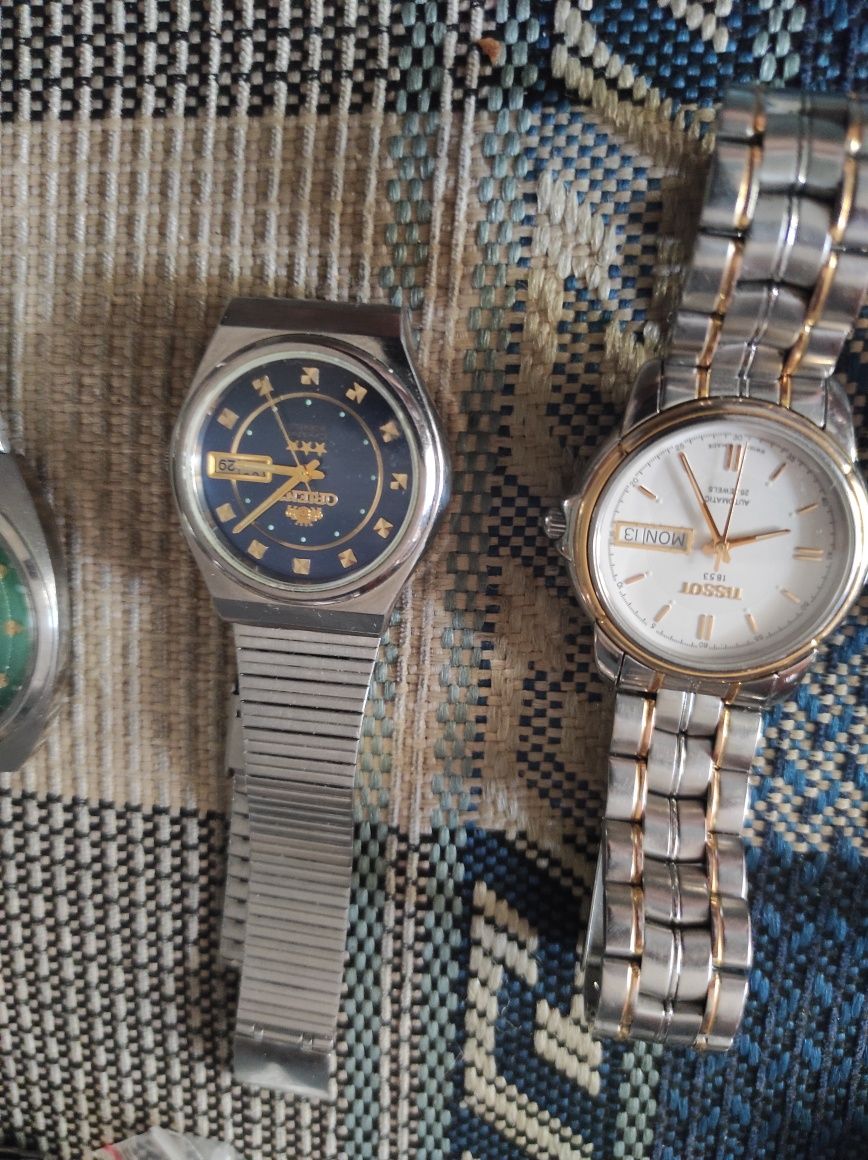 Часы Orient, Seiko, Tissot
