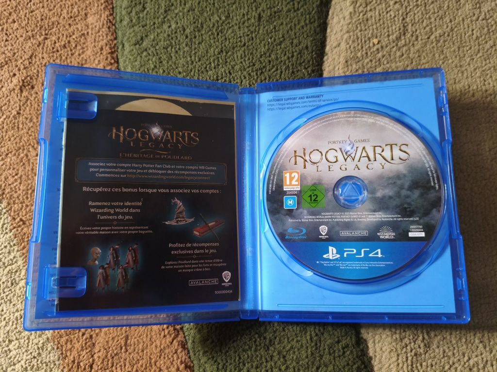 Продам Hogwarts Legacy PS4 — как новая,диск в идеале.

ДИСК В идеале