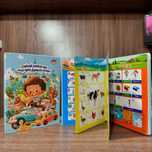 Умная говорящая книга на казахском и английском языках