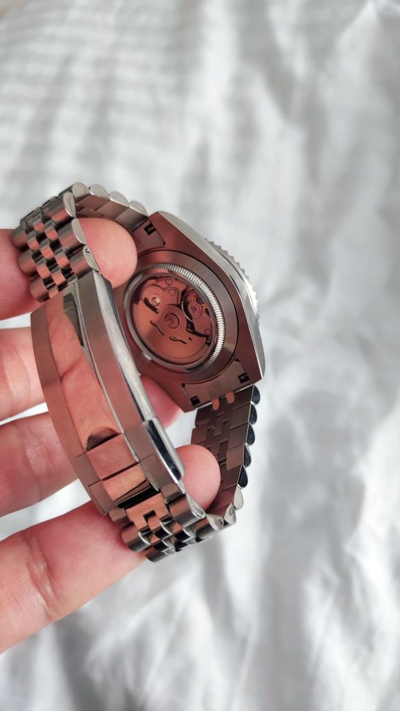 Автоматические механические часы GMT Bliger. 39мм. Сапфир