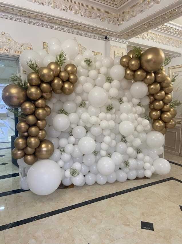 Арки, полуарки, обрамление воздушными шарами