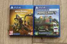 Диски на Ps4, minecraft
