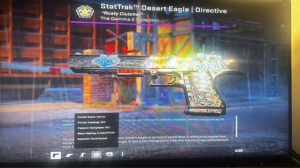 Скины Кс 2, Ak-47 redline, Дигл со стикерами