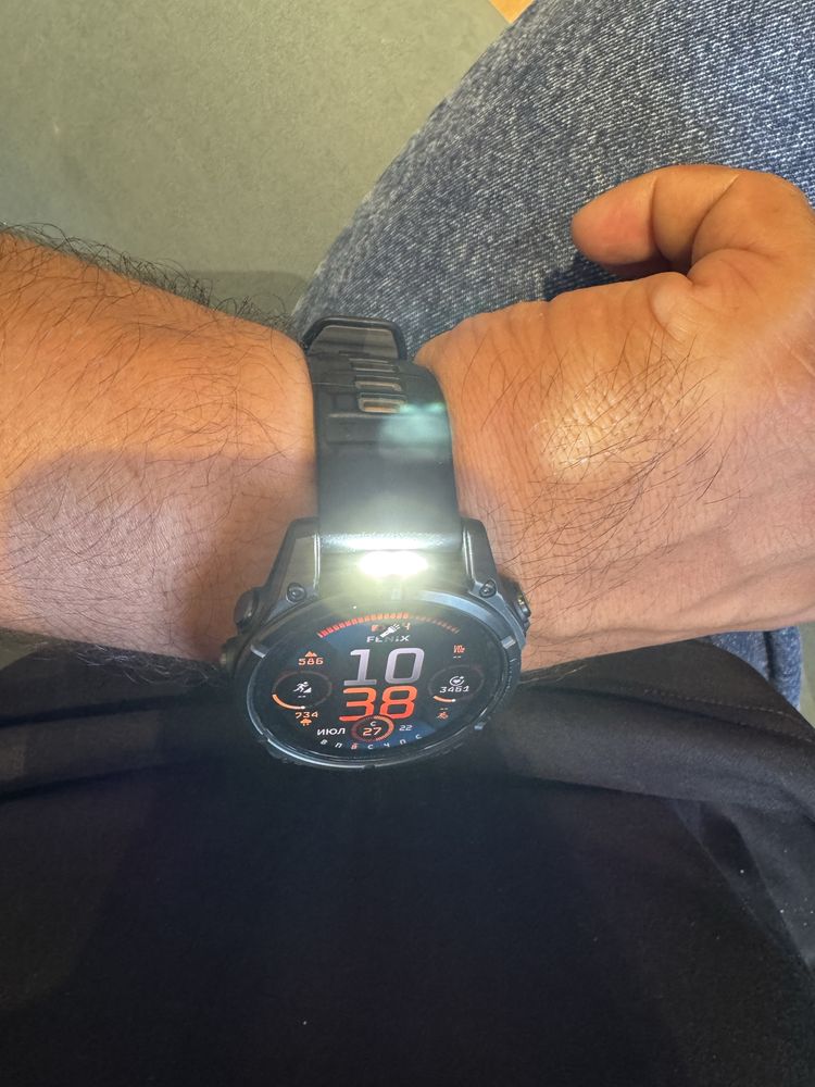 Garmin Fenix 8 AMOLED SAPPHIRE   47мм