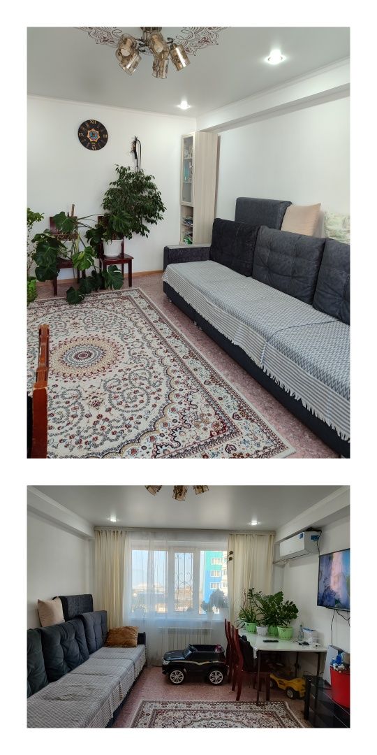 Продам 3х комнатную квартиру в мкр.Карагайлы