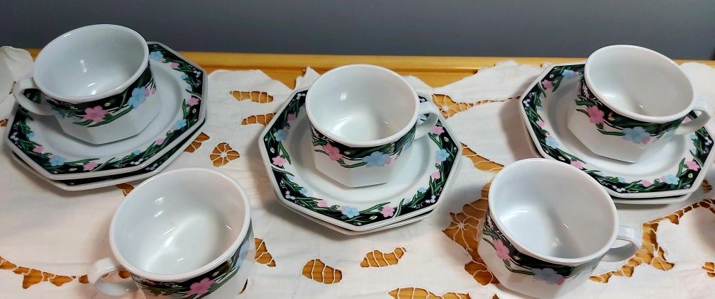Чайный Сервиз Fine China на 5 Персон