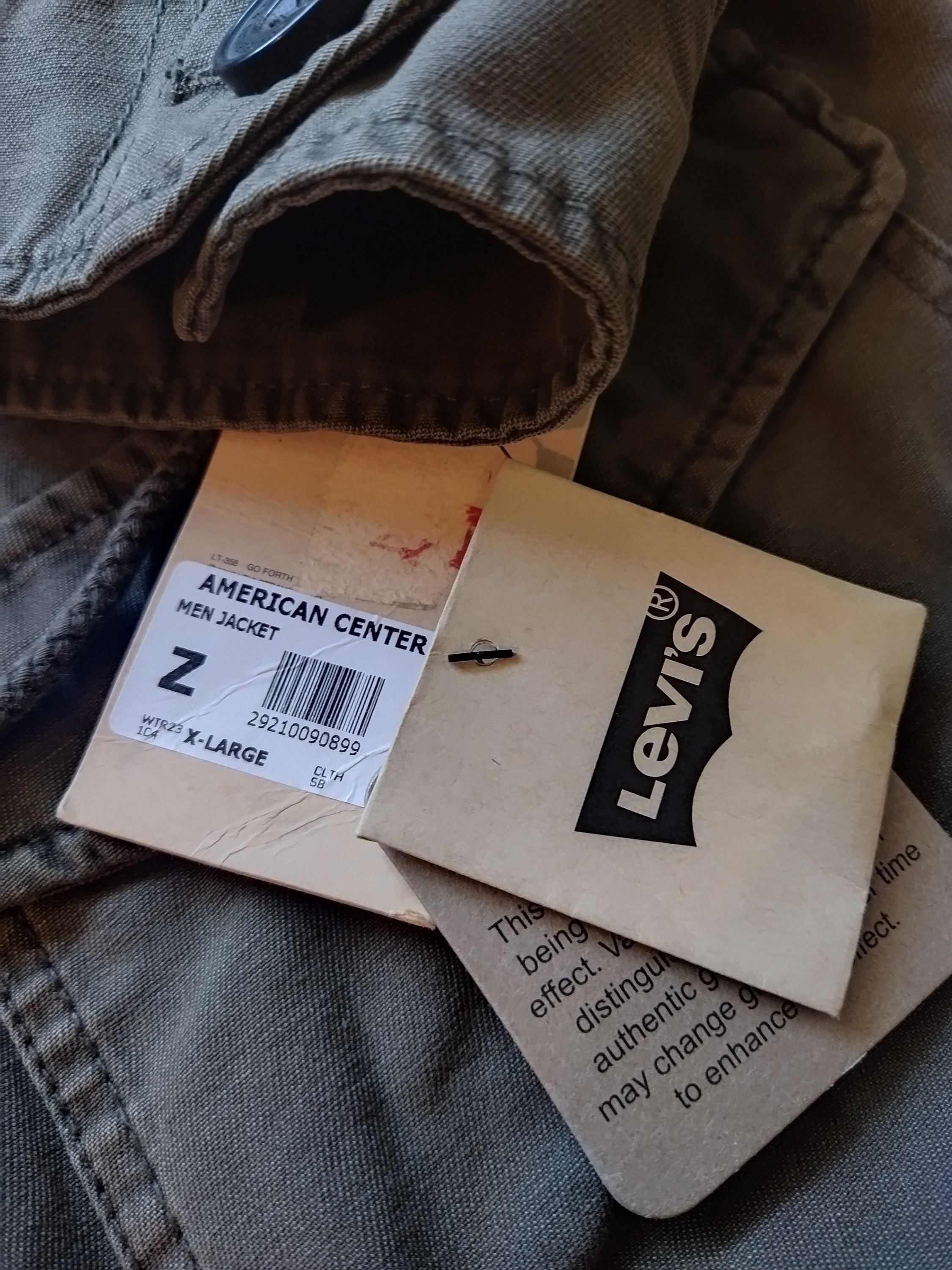 Куртка Levis (США),милитари,оригинал,унисекс,новая,р-р 50