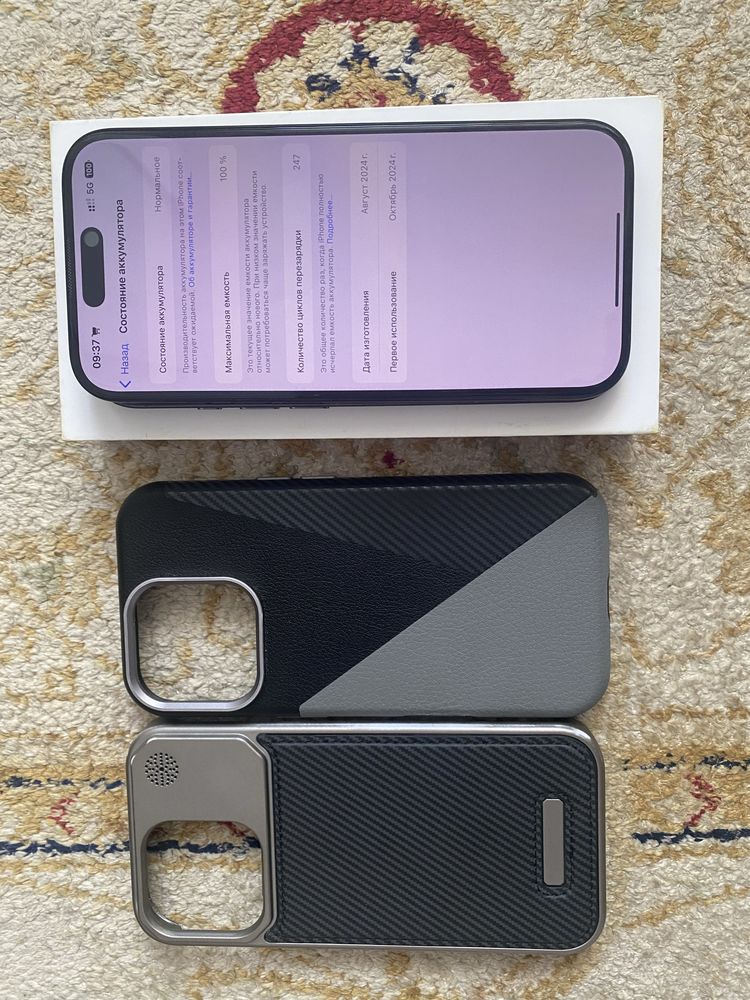 Iphone 16 pro цвет черный