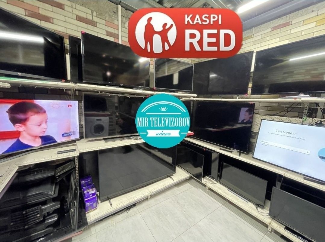 Огромный Новый Телевизор 140см wifi YouTube