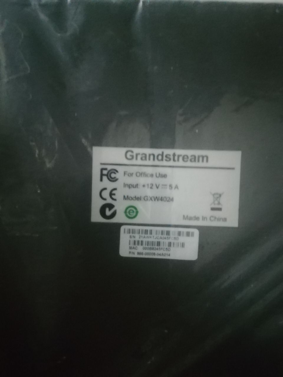 Аналоговый FXS-шлюз Grandstream GXW4024