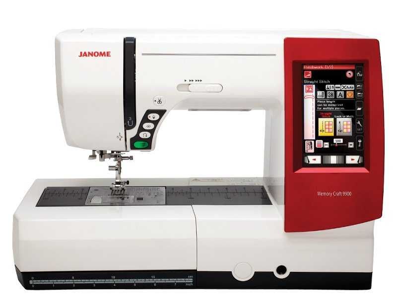 Janome Memory Craft 9900 — швейно-вышивальная машина