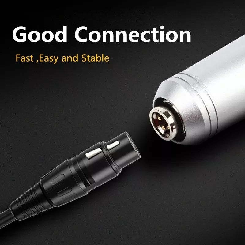 Аудио кабель JACK 6.3 на XLR мама. Качественный! Алматы