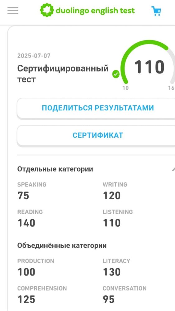 Помогу сдать Дуолинго english test, цены ниже рынка.