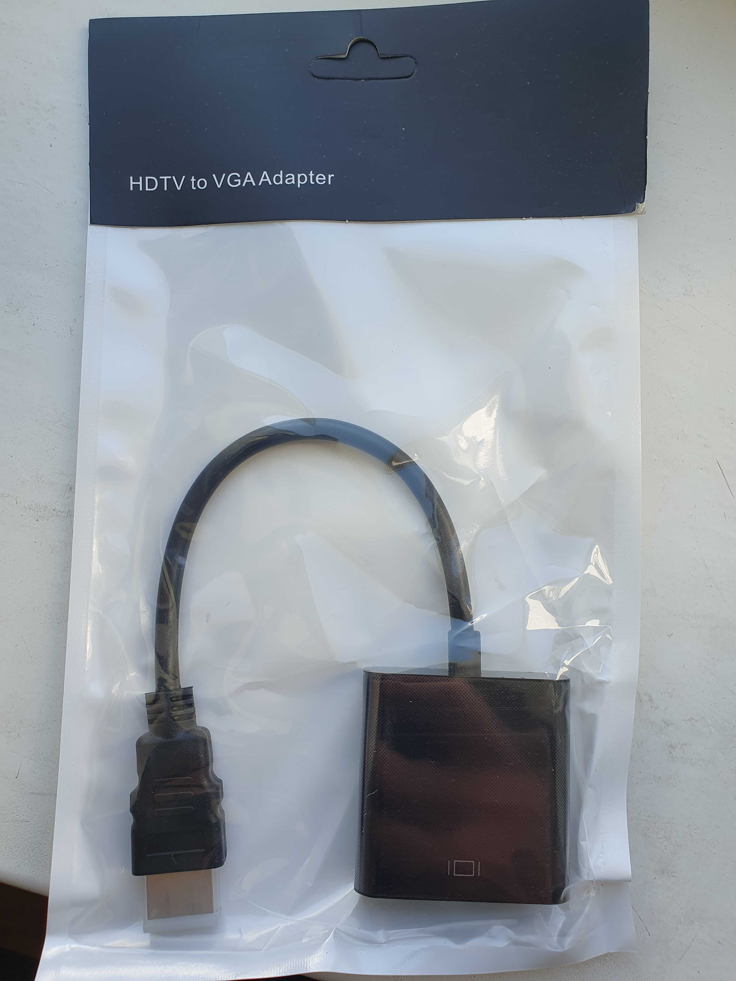 Конвертер hdmi to vga переходник адаптер новый