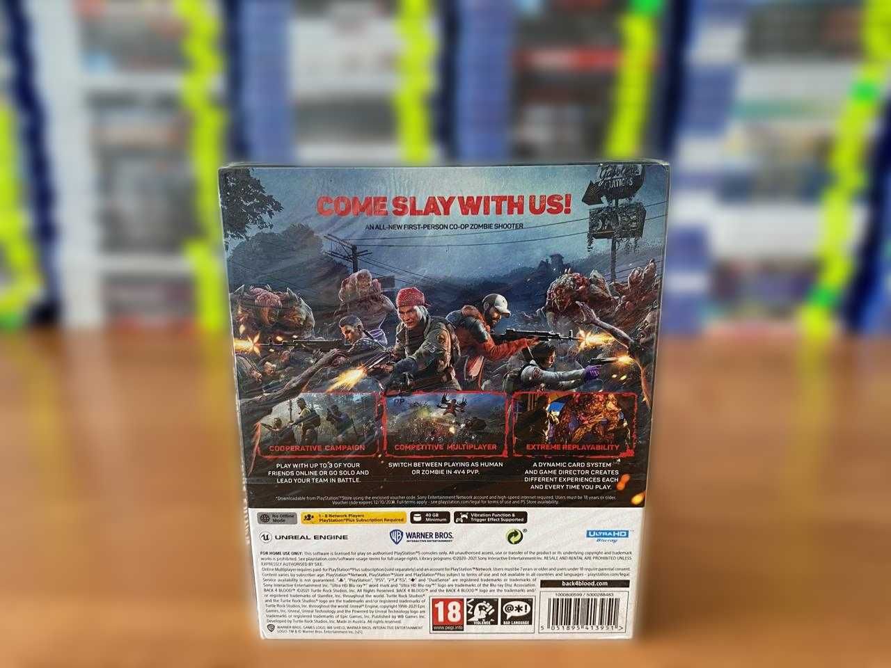 Новый Back 4 Blood Special Edition PS5/ Специальное Издание/ Много Игр
