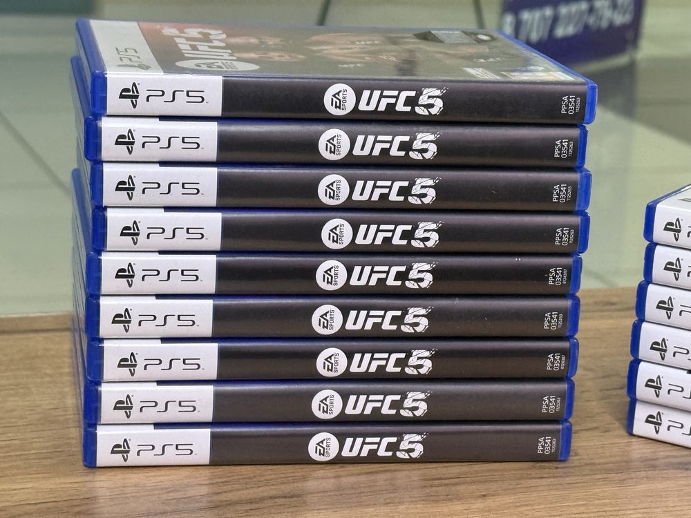FC25/FC2025/UFC5 игры на дисках идеал лицензионные PlayStation 5 диски