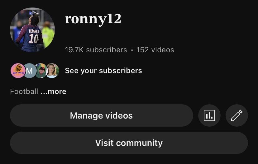 Youtube Канал 20к под.