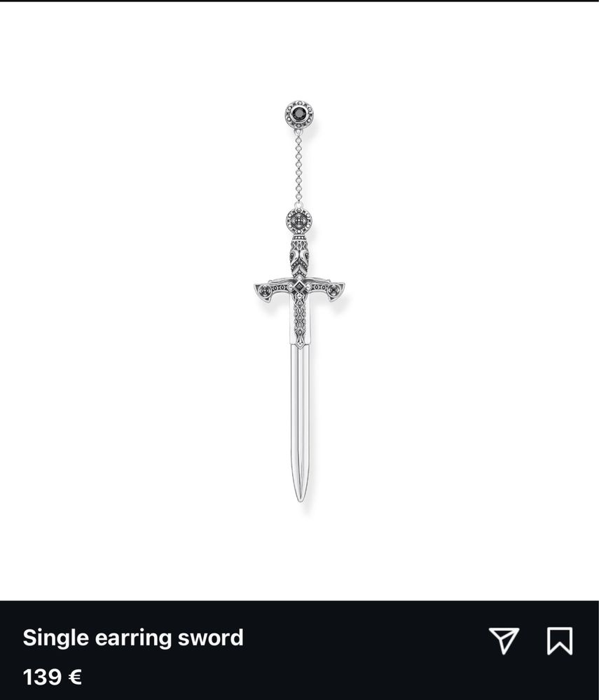 Серьги Thomas Sabo