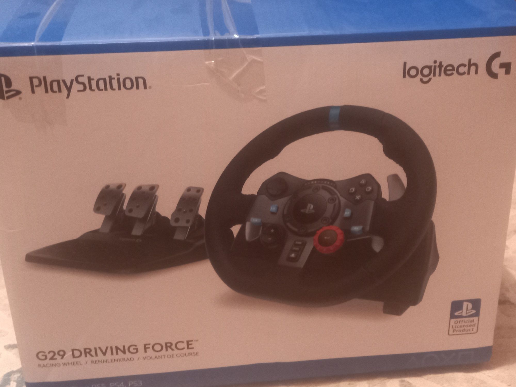 Logitech G29 игровой руль