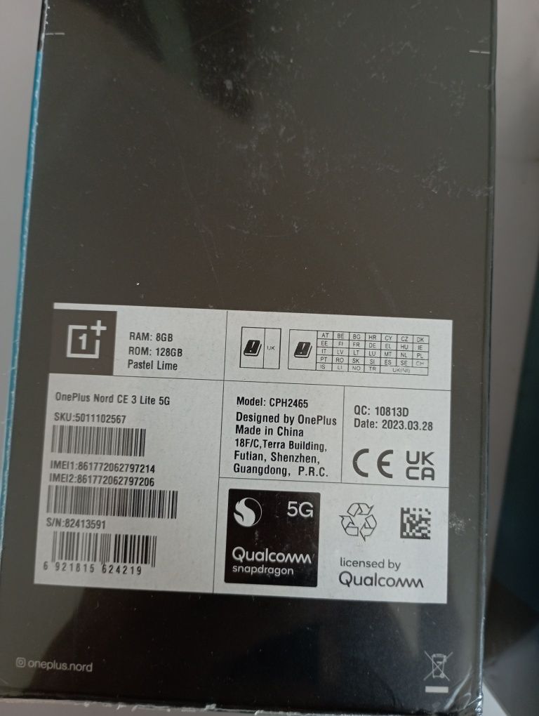 Продам новый One Plus Nord 3 Lite 5G 8128