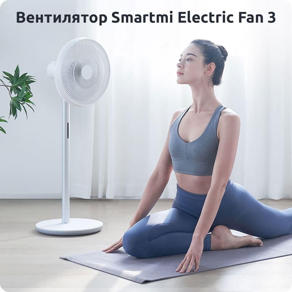 Напольный вентилятор Xiaomi Smartmi Electric Fan 3 с АКБ (ZLBPLDS05ZM)
