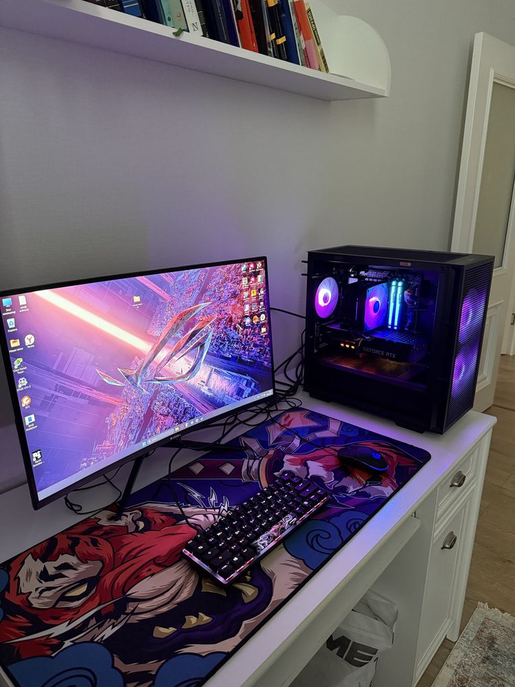 Компьютер игровой мощный 3070ti i5 12400 ddr5 4800