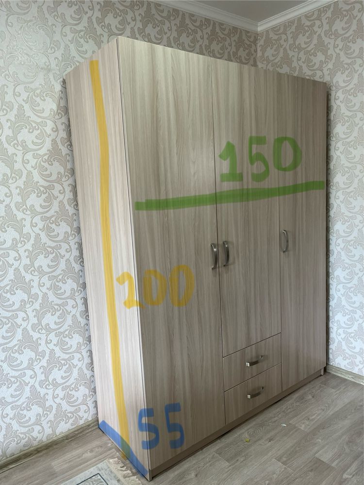 бежевый шкаф, б/у