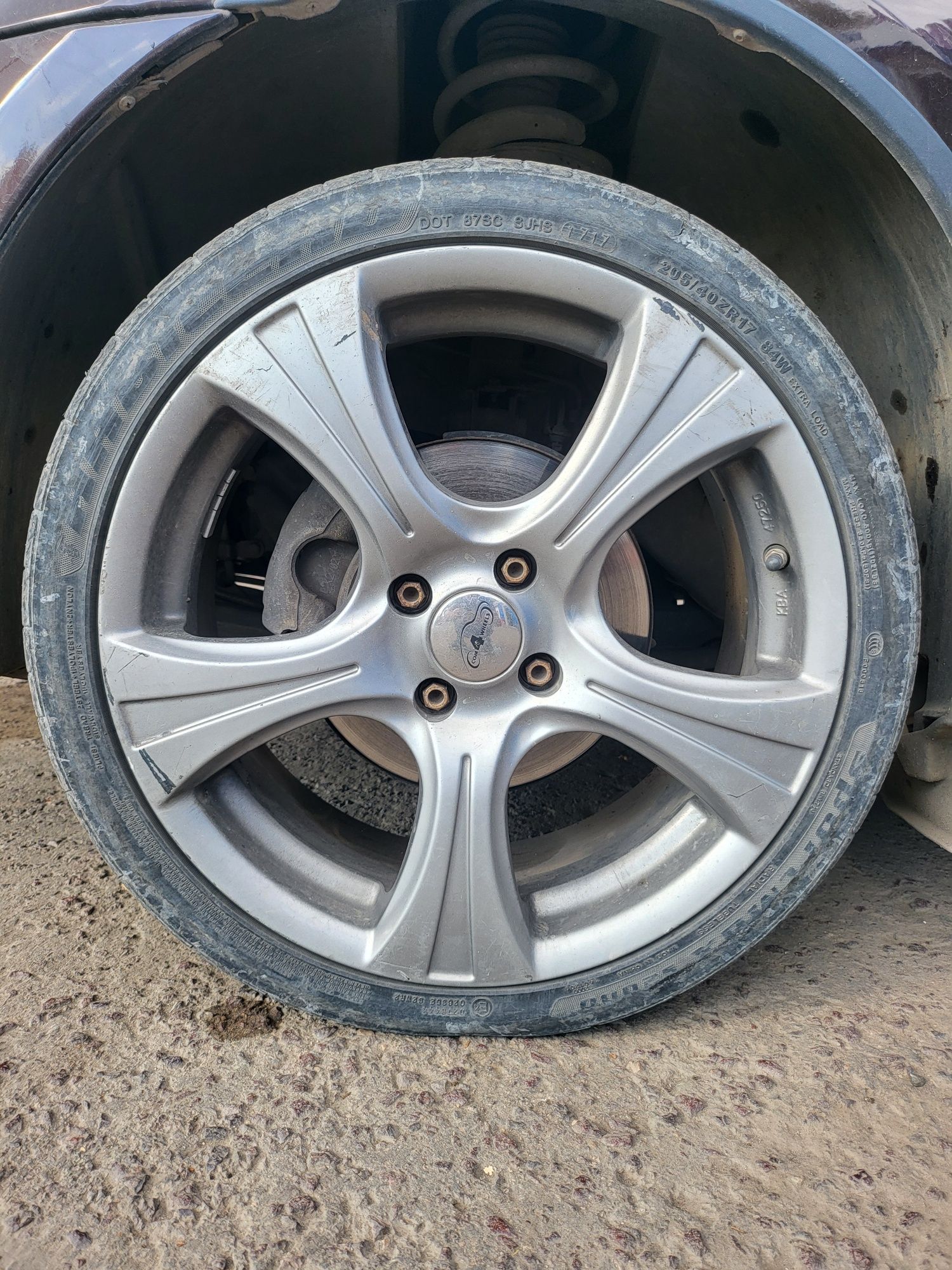 Диски R17 разбалтовка 4/100