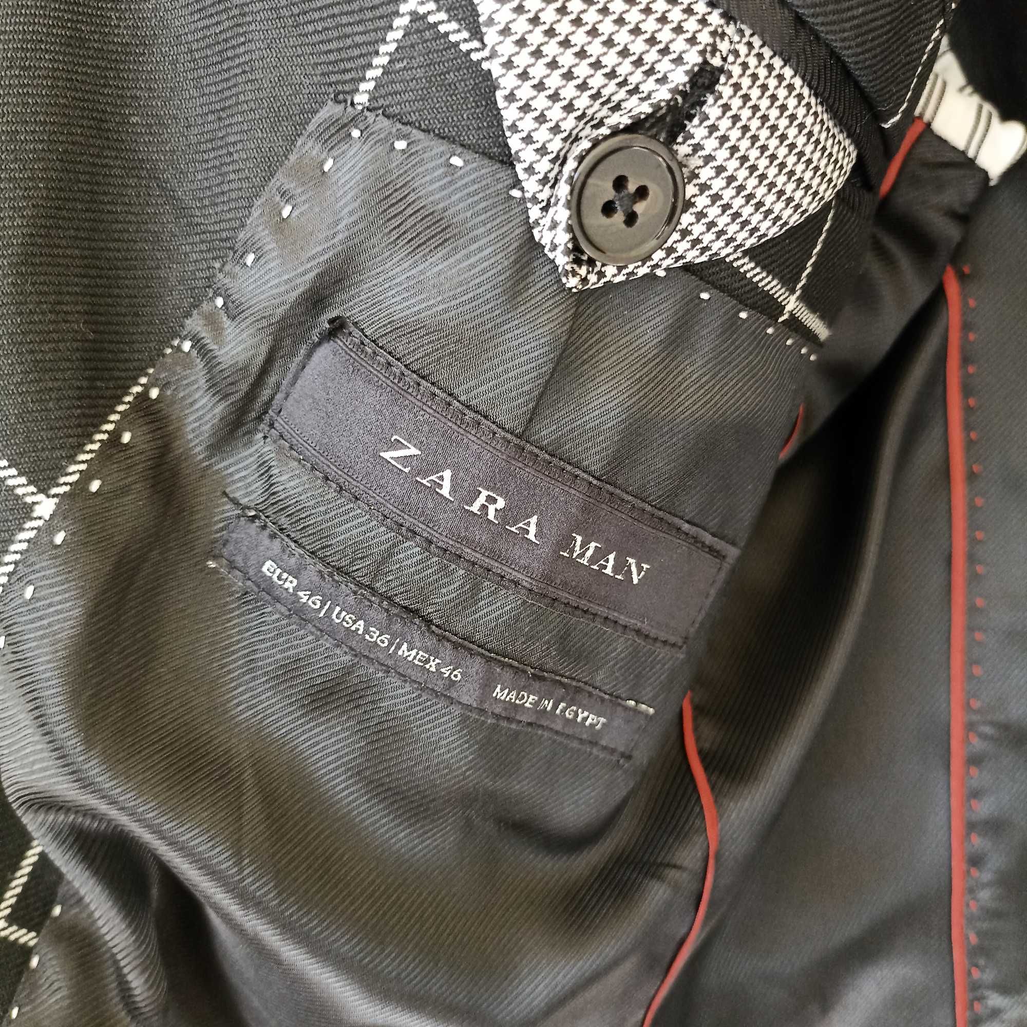 Пиджак мужской женский Zara р.46 мужской на р.36-38-40 женский