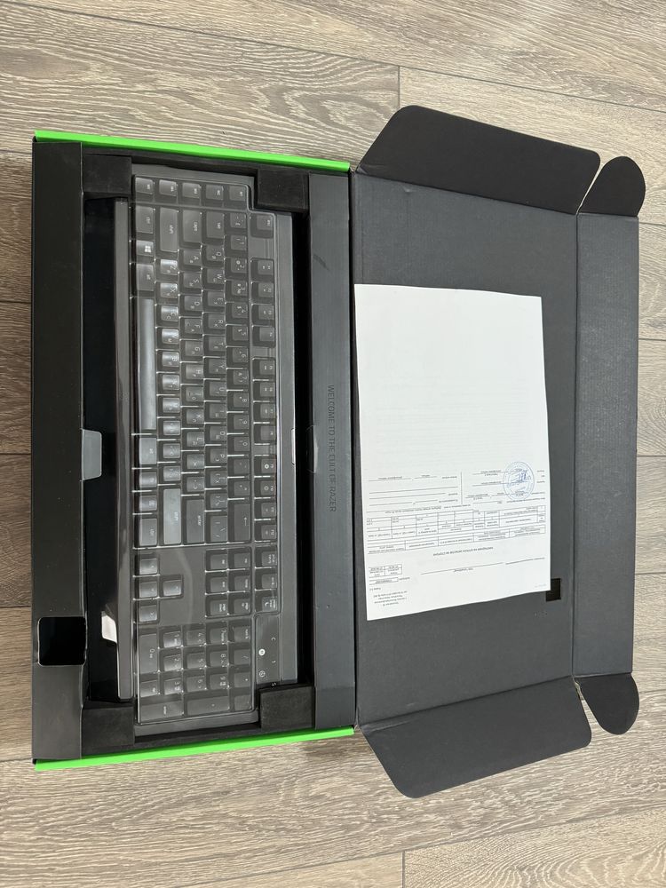 Механическая игровая клавиатура Razer Blackwidow chroma v2 rgb
