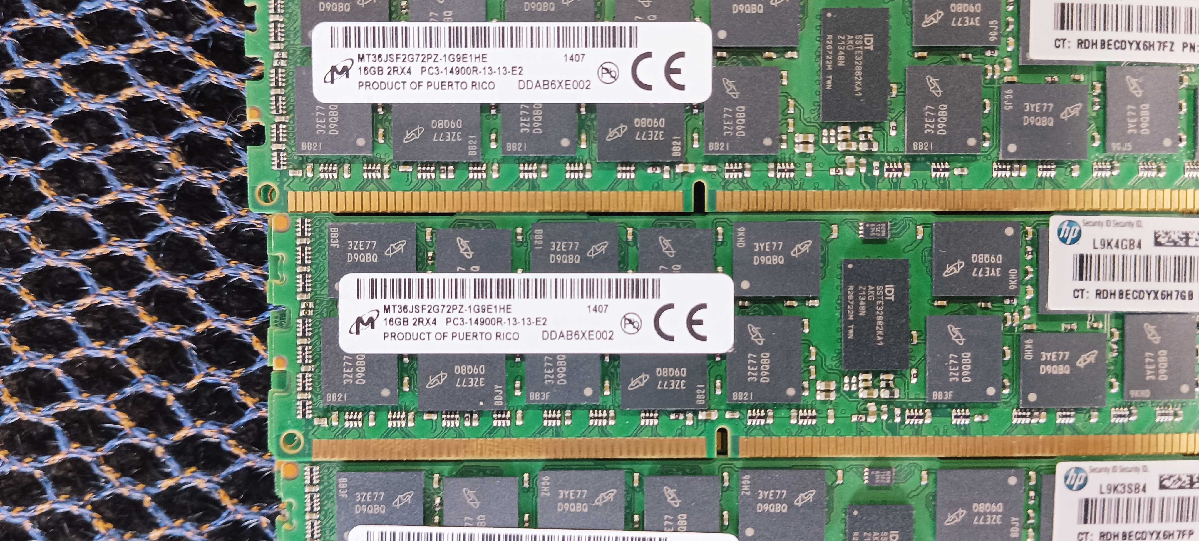 Серверная память16 гб  DDR3  1866mhz в количестве