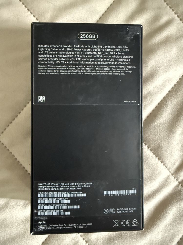 Iphone 11 Pro Max 256 Gb