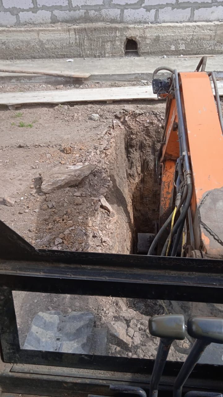 Услуги мини эксковатора
