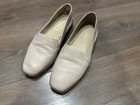 Балетки розовые 33-34-35р кожаные