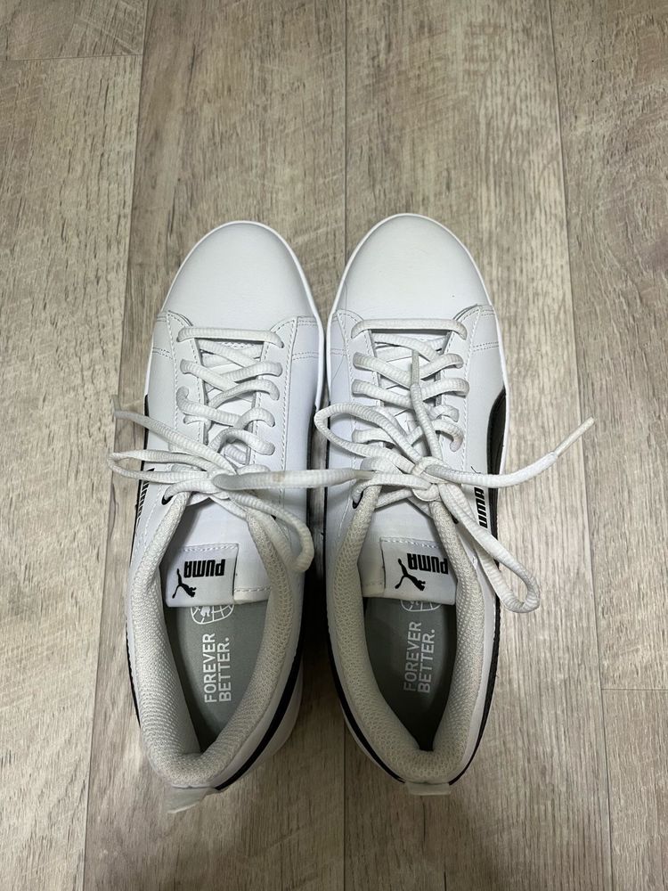 Срочно продам Кеды puma smash wns v2 L в белом
