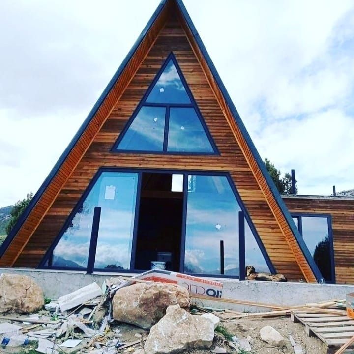 Алюминевых окна и двери витражи арки перегородки
