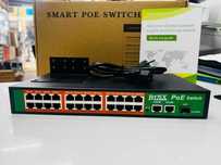 Коммутатор PoE switch 24-портов Свич Poe коммутатор switch пое хаб