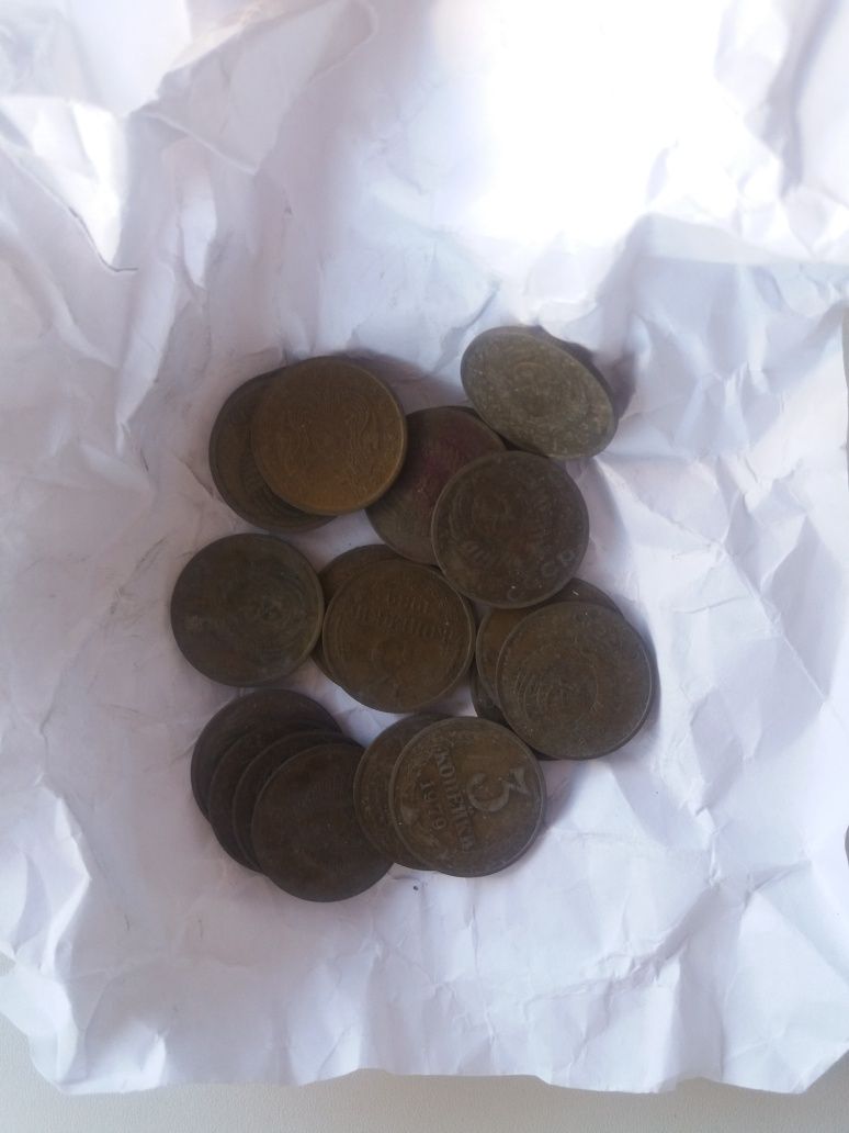 Продам  Советские монеты разного года и номинала