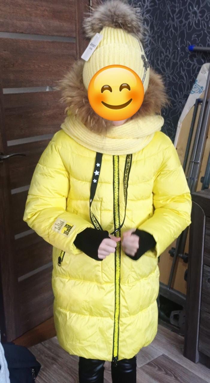 Продам зимний пуховик на девочку