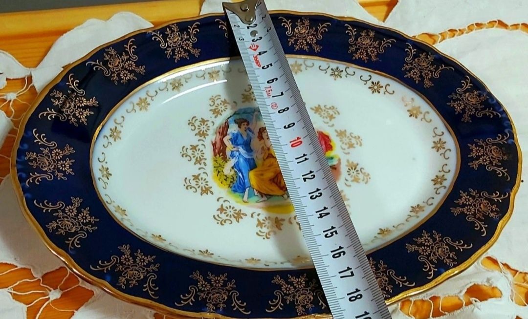Кобальтовые Блюда Мадонна M&Z и Thun