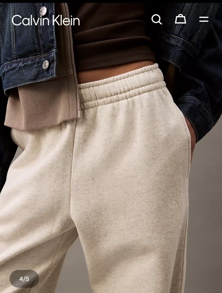 Calvin Klein, женские джогеры на флисе