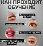 Обучение пермонентного макияжа 3 зон