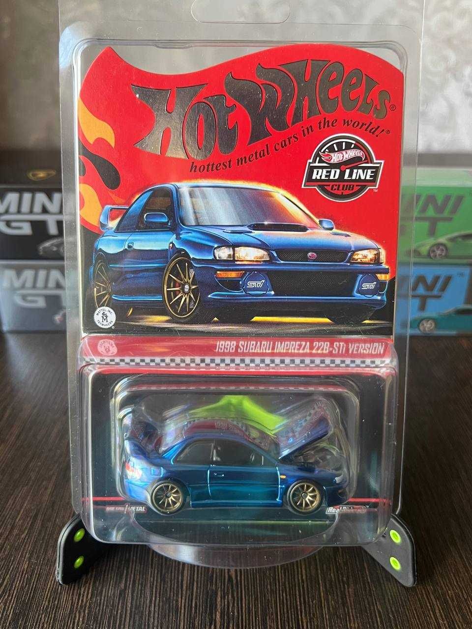 Hotwheels RLC | Хотвилс премиум модель | 1998 Subaru Impreza 22B-STi