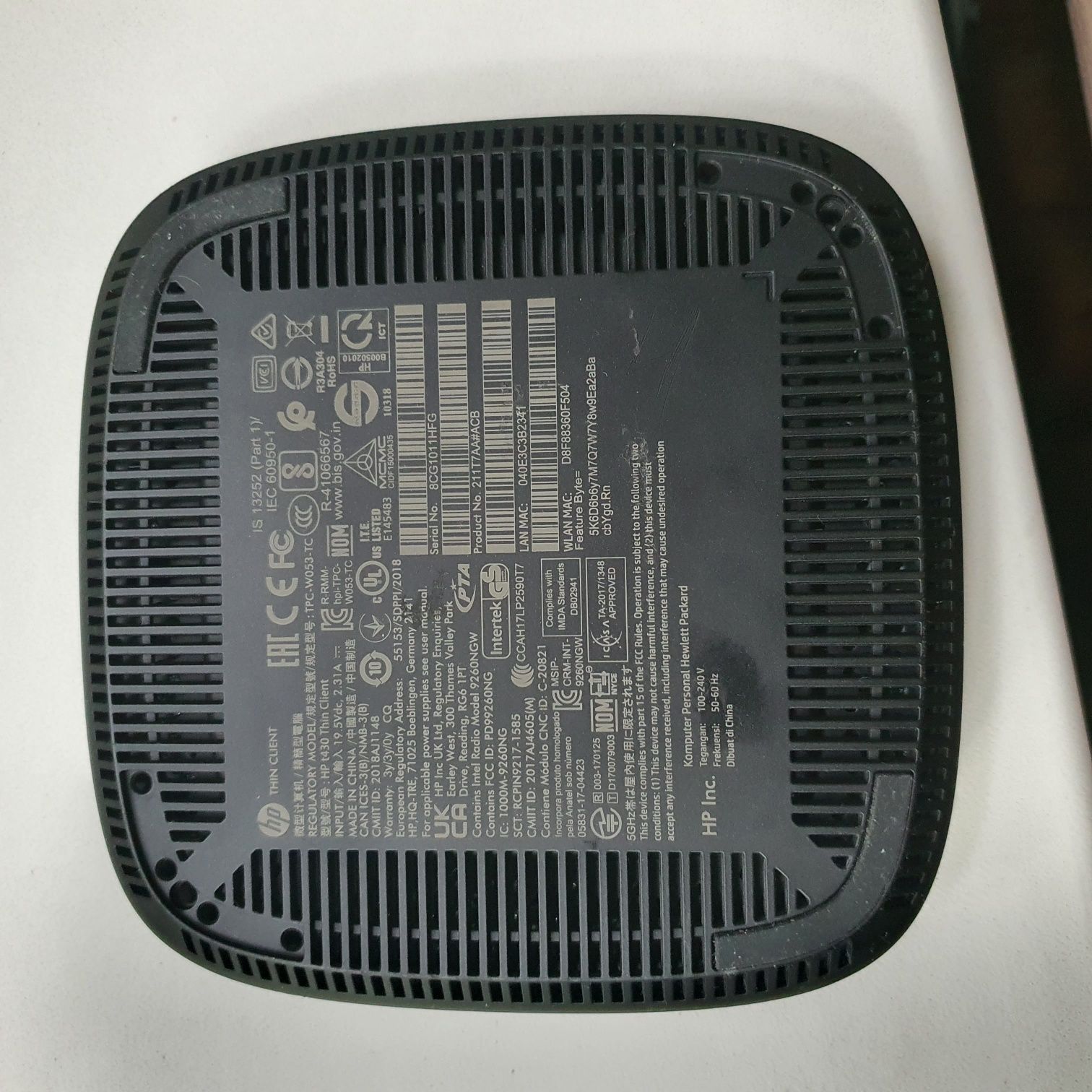 Мини пк hp t430 think client