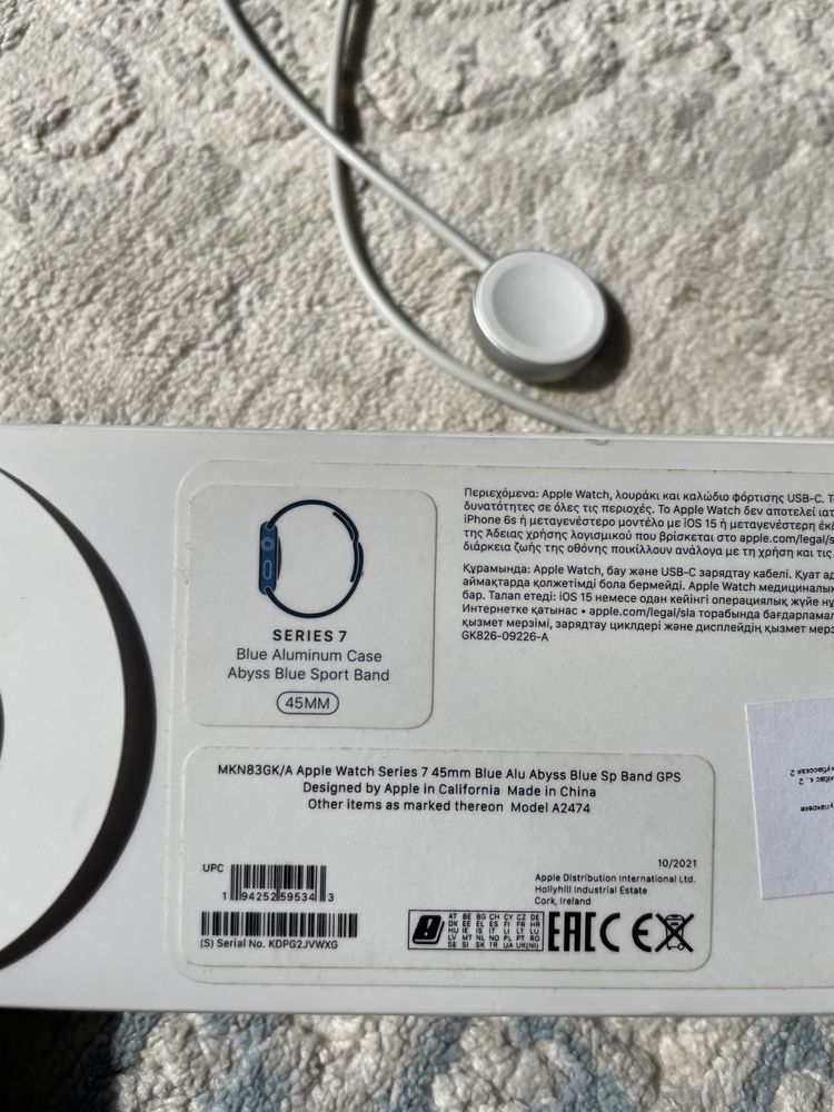 Apple Watch 7 / 45 mm. РАССРОЧКА есть. Смарт часы