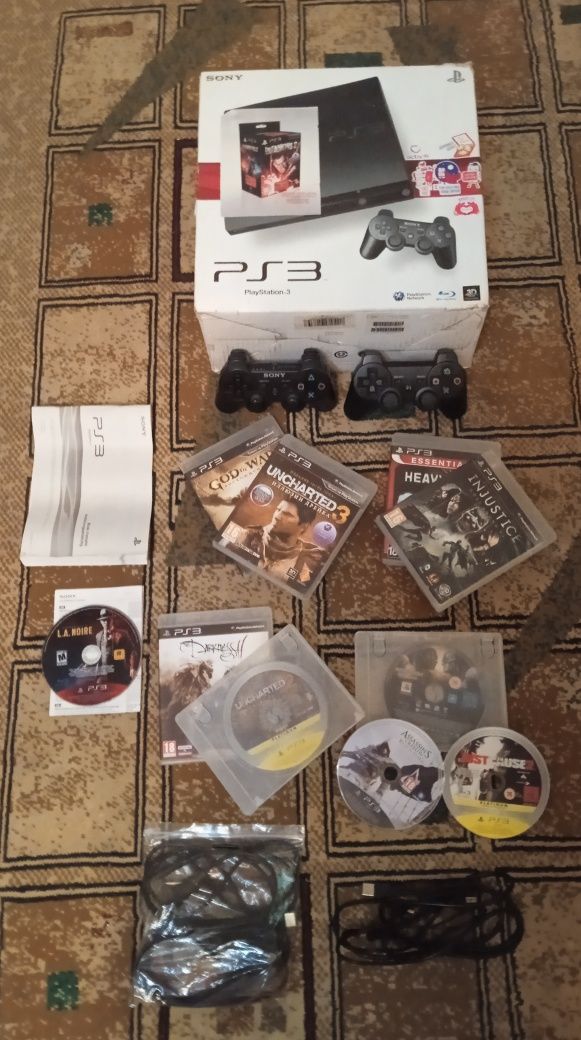 Soni PS3 (доки, 10 дисков)