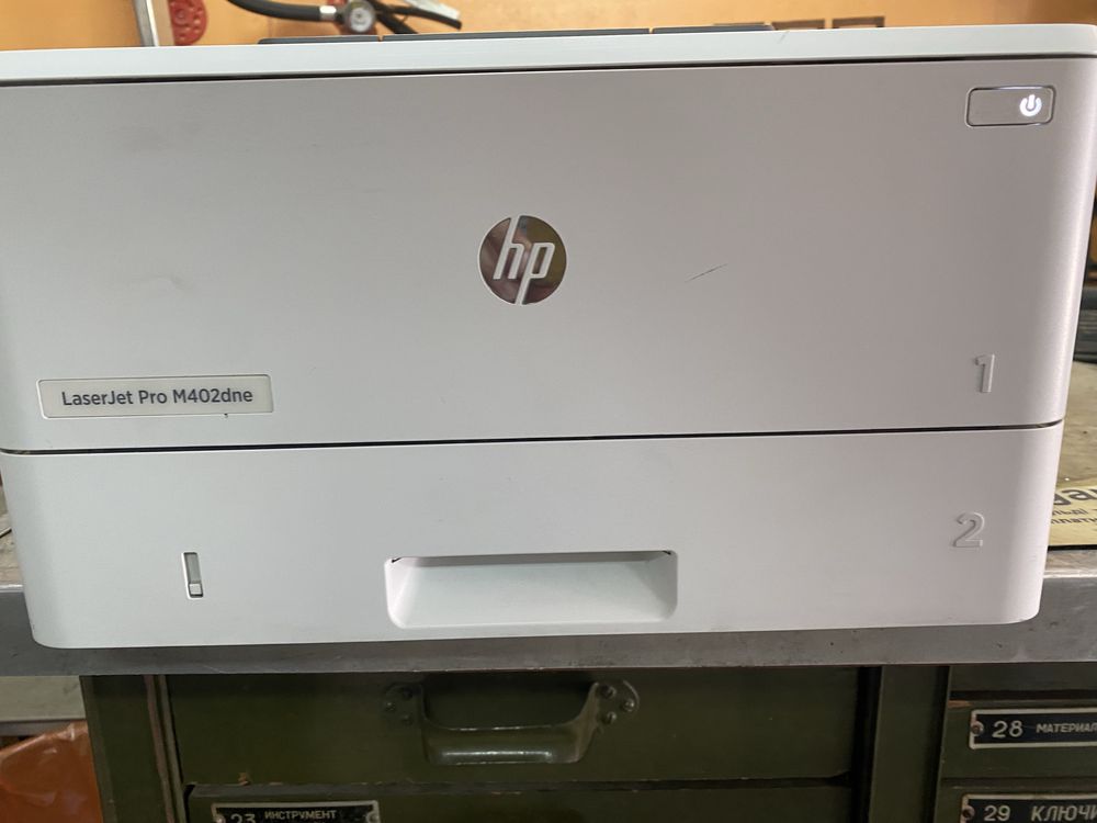 Принте hp laser jet m 402 dne