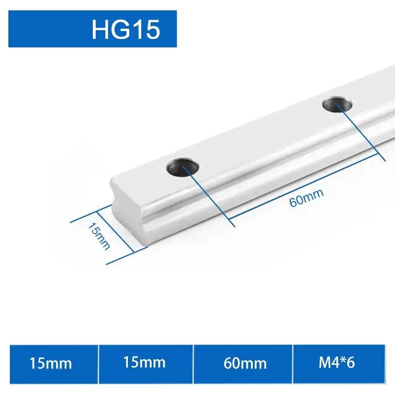 HGH15CA. HGH20CA каретка. Рельс.  ЧПУ запчасти.  Подщивник.