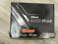 Материнская плата ASRock B450 Pro + кулер, оператика 4g, SSD 120Gb
