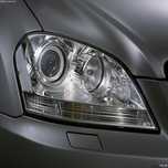 Стекла фар Mercedes Ml164. Мерседес мл